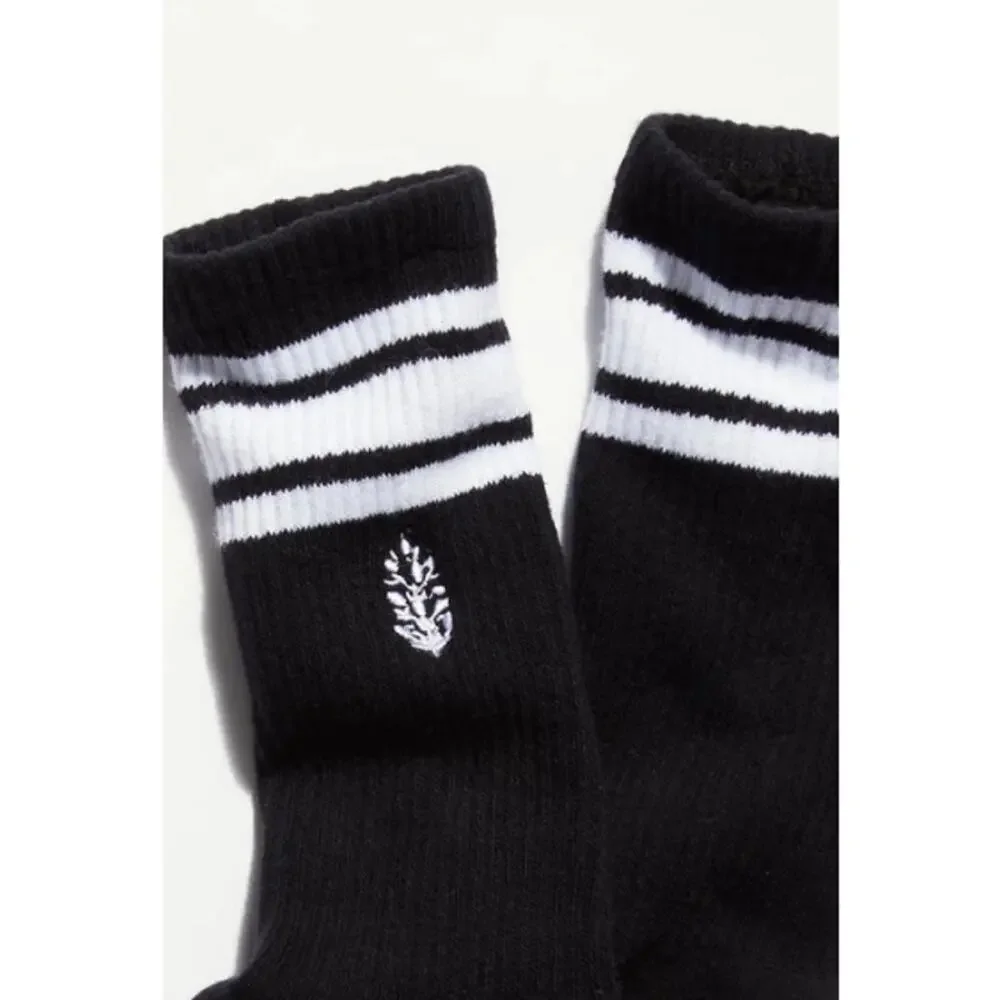 Free People Movement Logo Stripe Tube Sock